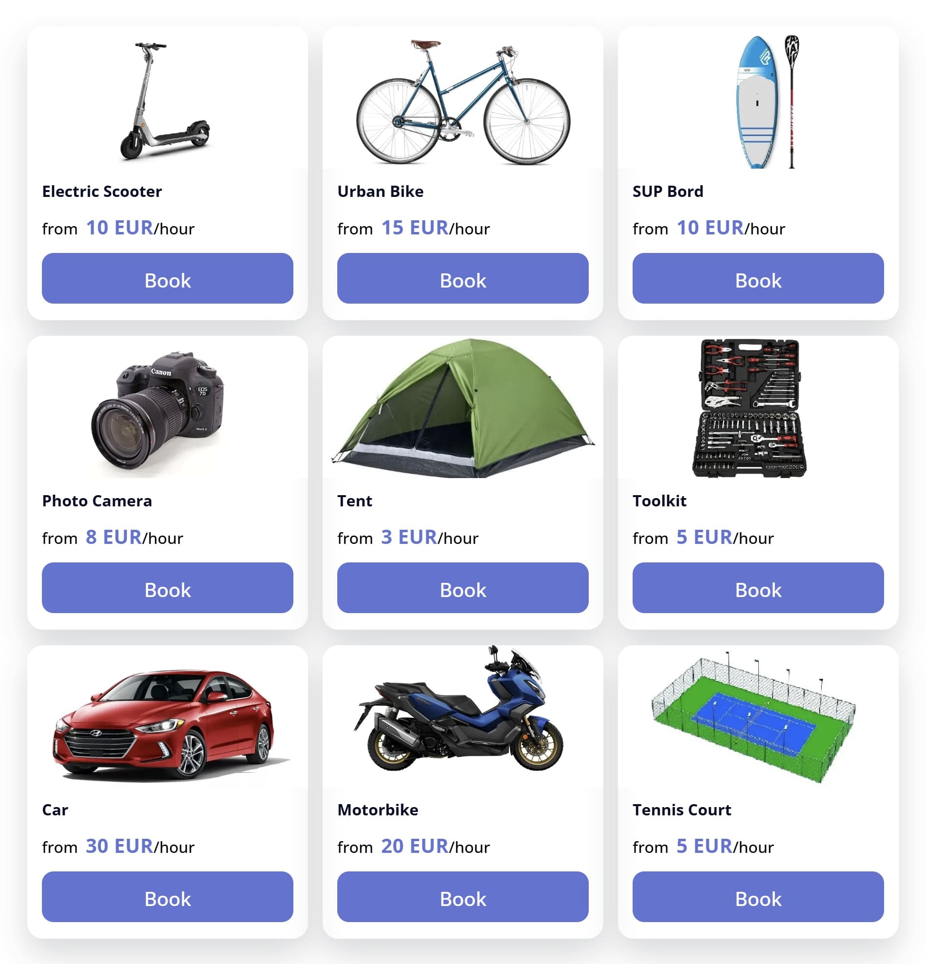 Booking Widget Preview